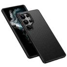 For Samsung Galaxy S25 Ultra 5G MagSafe Kevlar Fiber Shockproof Phone Case(Black) - 2
