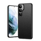 For Samsung Galaxy S25+ 5G MagSafe Kevlar Fiber Shockproof Phone Case(Black) - 1