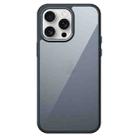 For iPhone 15 Pro Armor PC Hybrid TPU Phone Case(Transparent) - 1