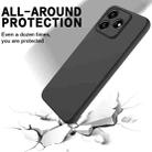 For ZTE Axon 50 Lite Pure Color Liquid Silicone Shockproof Phone Case(Black) - 3