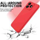 For ZTE Axon 50 Lite Pure Color Liquid Silicone Shockproof Phone Case(Red) - 3