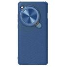 For OnePlus 12 NILLKIN CamShield Prop CD Texture Mirror Phone Case(Blue) - 1