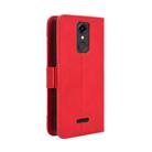 For Consumer Cellular Iris Connect Skin Feel Calf Texture Card Slots Leather Phone Case(Red) - 3