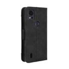 For Cricket  Icon5 Skin Feel Calf Texture Card Slots Leather Phone Case(Black) - 3