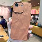 For iPhone 7 / 8 / SE 2022 Frosted Wrinkles Texture TPU Phone Case(Brown) - 1