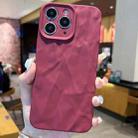 For iPhone 11 Pro Frosted Wrinkles Texture TPU Phone Case(Red) - 1