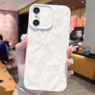 For iPhone X / XS Frosted Wrinkles Texture TPU Phone Case(White) - 1