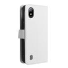For Boost Mobile Bounce 4G Diamond Texture Leather Phone Case(White) - 3