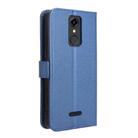 For Consumer Cellular Iris Connect Diamond Texture Leather Phone Case(Blue) - 3