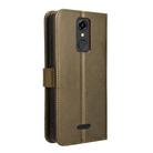 For Consumer Cellular Iris Connect Diamond Texture Leather Phone Case(Brown) - 3