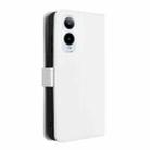 For Cricket Icon 6 Diamond Texture Leather Phone Case(White) - 3