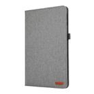 For Honor Pad 9 Fabric Texture Horizontal Flip Leather Tablet Case(Gray) - 2