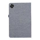 For Honor MagicPad 2 12.3 Fabric Texture Horizontal Flip Leather Tablet Case(Blue) - 3
