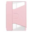 For Lenovo Tab M11/Xiaoxin Pad 11 2024 360 Rotation Transparent Smart Leather Case(Pink) - 3