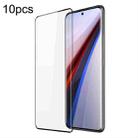 For vivo iQOO 12 Pro 10pcs DUX DUCIS 0.33mm 9H Medium Alumina Tempered Glass Film - 1