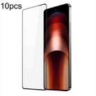 For vivo iQOO Neo9 10pcs DUX DUCIS 0.33mm 9H Medium Alumina Tempered Glass Film - 1