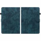 For Amazon Fire HD 10 2023 Tiger Pattern Flip Leather Tablet Case(Dark Blue) - 2