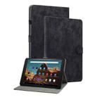 For Amazon Fire HD 10 2023 Tiger Pattern Flip Leather Tablet Case(Black) - 1