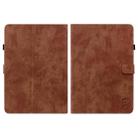 For Amazon Kindle Paperwhite 12th Gen 2024 Tiger Pattern Flip Leather Tablet Case(Brown) - 3