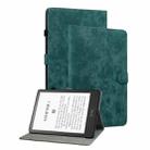 For Amazon Kindle Paperwhite 12th Gen 2024 Tiger Pattern Flip Leather Tablet Case(Dark Green) - 1