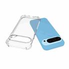 For Google Pixel 9 Pro / 9 Shockproof Non-slip Thickening TPU Phone Case(Transparent) - 3