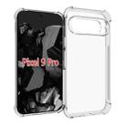 For Google Pixel 9 Pro XL Shockproof Non-slip Thickening TPU Phone Case(Transparent) - 1