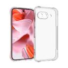 For Google Pixel 9a Shockproof Non-slip Thickening TPU Phone Case(Transparent) - 1