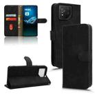 For ASUS ROG Phone 8 Pro Skin Feel Magnetic Flip Leather Phone Case(Black) - 1