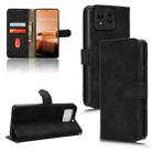 For ASUS Zenfone 11 Ultra Skin Feel Magnetic Flip Leather Phone Case(Black) - 1