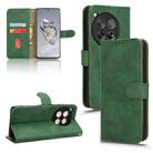 For OnePlus Ace 3 Skin Feel Magnetic Flip Leather Phone Case(Green) - 1