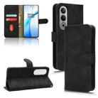 For OnePlus Nord CE4 5G Skin Feel Magnetic Flip Leather Phone Case(Black) - 1