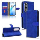 For OnePlus Nord CE4 5G Skin Feel Magnetic Flip Leather Phone Case(Blue) - 1