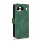 For OnePlus Nord 4 5G Skin Feel Magnetic Flip Leather Phone Case(Green) - 3