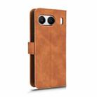 For OnePlus Nord 4 5G Skin Feel Magnetic Flip Leather Phone Case(Brown) - 3