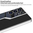 For Samsung Galaxy S25 Ultra 5G GKK Plating TPU + Leather Supercar Full Coverage Phone Case(Carbon Fiber) - 3