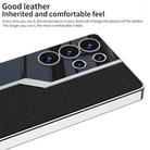 For Samsung Galaxy S25 Ultra 5G GKK Plating TPU + Leather Supercar Full Coverage Phone Case(Black) - 3