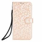 For Motorola Edge 50 Ultra Honeycomb Dot Texture Leather Phone Case(Gold) - 3