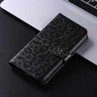 For Motorola Moto G85 5G Honeycomb Dot Texture Leather Phone Case(Black) - 2