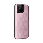 For ASUS ROG Phone 9 Carbon Fiber Texture Flip Leather Phone Case(Pink) - 3