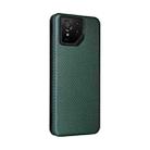 For ASUS ROG Phone 9 Carbon Fiber Texture Flip Leather Phone Case(Green) - 3
