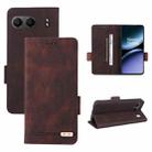 For OnePlus Nord 4 Magnetic Clasp Leather Phone Case(Brown) - 1