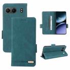 For OnePlus Nord 4 Magnetic Clasp Leather Phone Case(Green) - 1