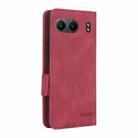 For OnePlus Nord 4 Magnetic Clasp Leather Phone Case(Red) - 3