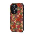 For OPPO K11 Four Seasons Flower Language Series TPU Phone Case(Summer Red) - 1