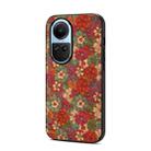 For OPPO Reno10 5G Global Four Seasons Flower Language Series TPU Phone Case(Summer Red) - 1