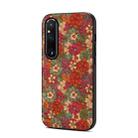 For Sony Xperia 1 V Four Seasons Flower Language Series TPU Phone Case(Summer Red) - 1