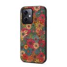 For Xiaomi Redmi Note 12 Four Seasons Flower Language Series TPU Phone Case(Spring Green) - 1
