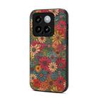 For Xiaomi 14 Four Seasons Flower Language Series TPU Phone Case(Spring Green) - 1