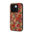 For Xiaomi 14 Four Seasons Flower Language Series TPU Phone Case(Summer Red) - 1