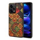 For Xiaomi Redmi Note 12 Pro Four Seasons Flower Language Series TPU Phone Case(Autumn Yellow) - 1